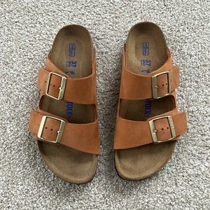 Birkenstock Arizona soft footbed - pecan NWOB
